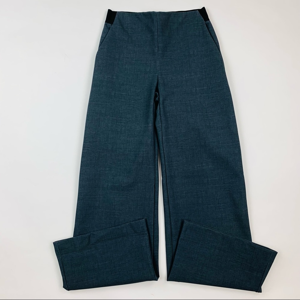 DAI Wear Charcoal Wide Leg Dress Pants Small